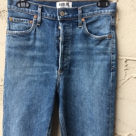 Agolde Nico Hi Rise Slim Fit in Subdued Size 26 - Picture 9 of 16